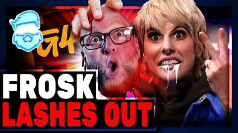 Frosk MELTDOWN After G4TV Failure BLAMED On Her & Adam Sessler Goes BERSERK On Fans!