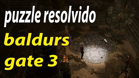 como resolver o puzzle baldurs gate 3