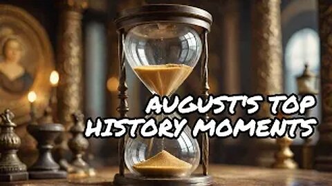 August's MOST EPIC History Events REVEALED!