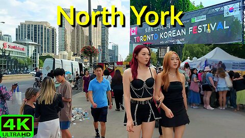 【4K】Toronto Korean Festival North York Canada 🇨🇦