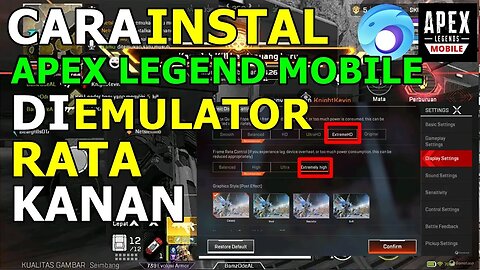 CARA INSTAL APEX LEGENDS MOBILE DI EMULATOR TERBARU 2022