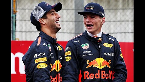 Daniel Ricciardo and Max Verstappen FUNNY MOMENTS