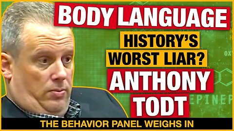 💥The WORST LIAR EVER? Disney Dad Anthony Todt - True Crime Bad Liar Body Language