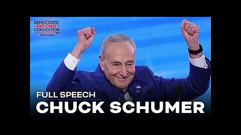 FULL SPEECH: Chuck Schumer makes case that Democrats will keep the Senate at the DNC