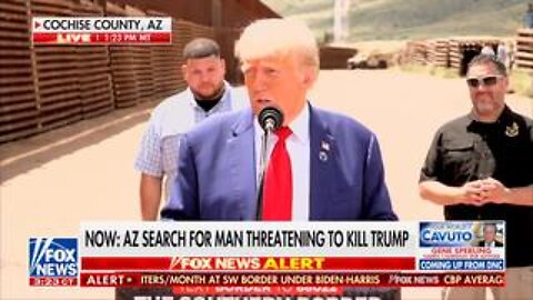 Manhunt Underway in AZ for Suspect ‘Threatening to Kill Trump’ Amid Border Visit