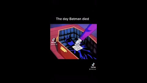 The day Batman died