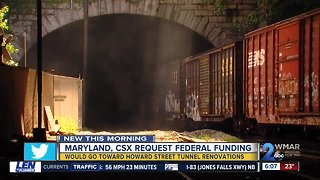 Officials ask for federal help for Howard Street Tunnel again