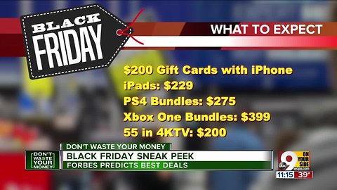 Sneak Peek at Black Friday sales