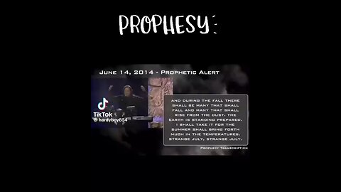 Kim Clement prophecy & more