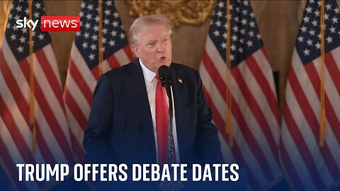 Former US president Donald Trump proposes debate dates with Kamala Harris | U.S. Today