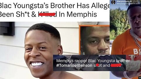 blac youngsta planning on avenging his brother that was killed memphis