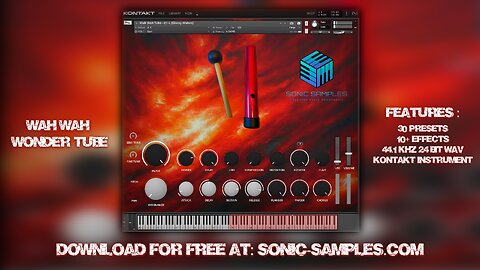 "Wah Wah Wonder Tube" Preset Demo (FREE Kontakt Instrument Library)