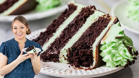 Mint Chocolate Cake