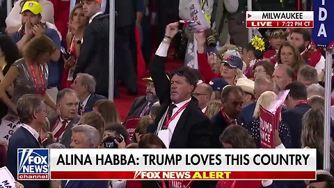 Alina Habba gives emotional tribute to Trump during RNC address