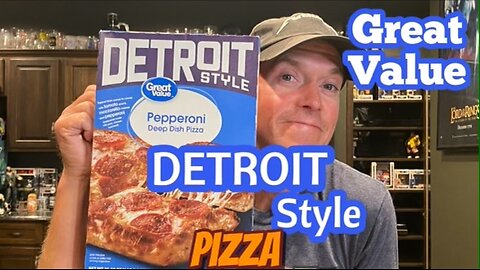 Great Value Detroit Style Pepperoni Pizza