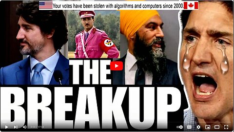 TRUDEAU's government is IMPLODING after Jagmeet ENDS coalition (related info & links in description)