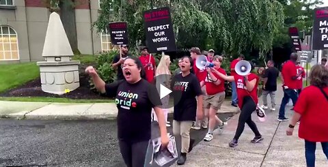 Thousands of U.S. hotel workers are striking in several cities, including San Francisco and Boston