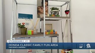 Family fun area available this year at the Honda Classic