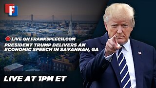 President Trump Live In Savannah, GA