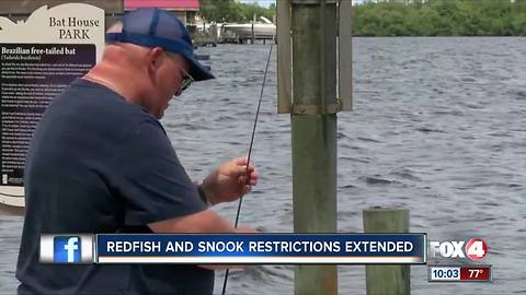 Snook & Redfish restrictions expanded