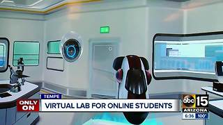 ASU using virtual lab for online science students