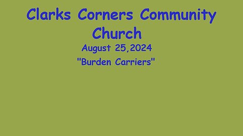 08/25/2024 Burden Carriers