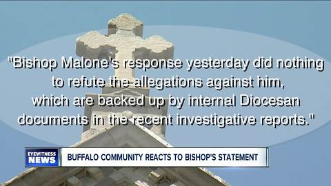 Catholic community reacts to Bishop's refusal to resign