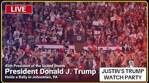 LIVE: President Trump Holds a Rally in Johnstown, PA - 8/30/24