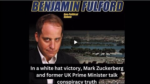 BENJAMIN FULFORD GEOPOLITICAL UPDATE AUDIO (related info and links in description)