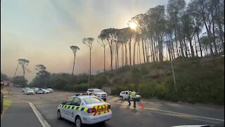 WATCH: Cape Town firefighters battle blaze moving towards Lion's Head (c8j)