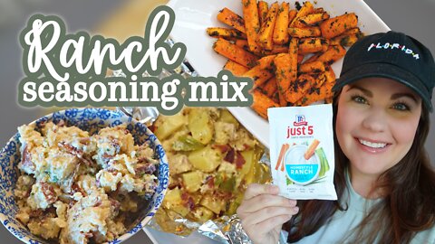 RECIPES WITH RANCH SEASONING MIX | EASY RECIPES | FEEDING THE BYRDS