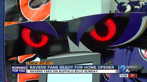 Ravens fans ready for home season opener