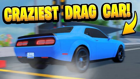 Building the CRAZIEST Drag Car ROBLOX Vehicle Legends!