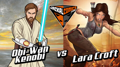 OBIWAN KENOBI Vs. LARA CROFT - Comic Book Battles: Who Would Win In A Fight?