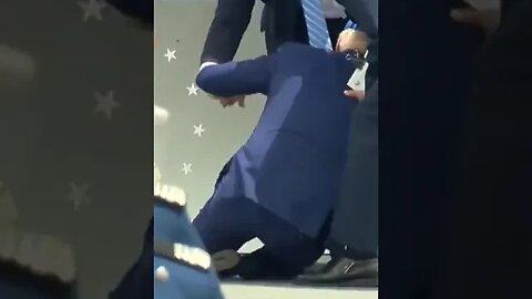 Joe Biden Falling Over Again #joebiden