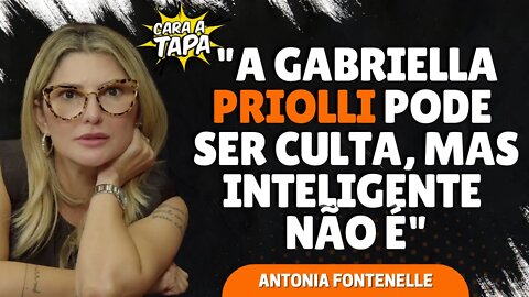 ANTONIA FONTENELLE REBATE PROTESTOS DE GABRIELLA PRIOLLI CONTRA BOLSONARO