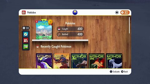 Completed the Pokédex for Pokémon Scarlet. Less than a week!