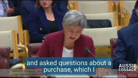 Penny Wong EVADING questions on CORRUPTION within the Labor Party!