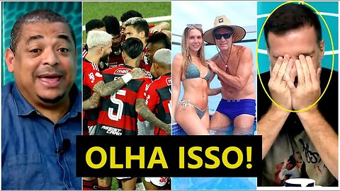 EXPÔS TUDO AO VIVO! "FOI VOCÊ QUE ME FALOU que esse jogador do Flamengo..." VAMPETA FAZ REVELAÇÃO!