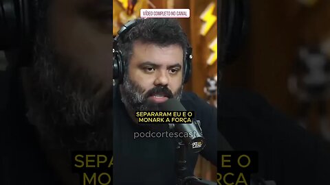 SEPARARAM EU E O MONARK A FORÇA #shorts #igor3k #monark #flowpodcast #separação