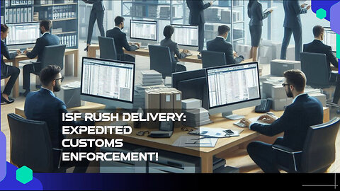 Unlocking Faster Customs Clearance with ISF Rush Delivery