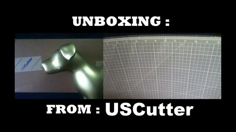 UNBOXING [91] : USCutter. Self Healing, Pearl White Craft Mat, 18 inch x 24 inch ASMR unboxing