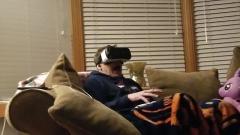 "Funny VR Fail | When Your Husband Tries VR"