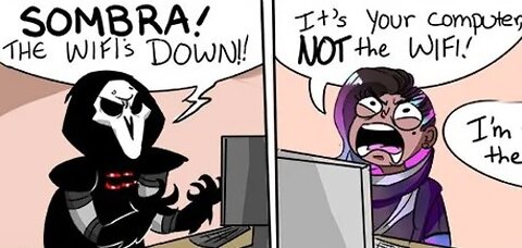 Reaper being a boomer Overwatch Comic Fandub