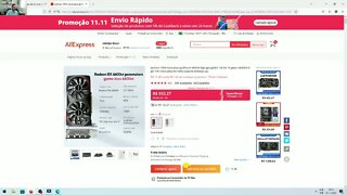 Dica de placa de vídeo na promoção 11.11 RX6600M 8GB por 887,27 Reais.