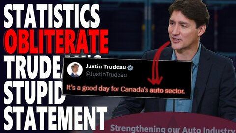 Trudeau Says “good day for Canada’s auto sector”... Criminals AGREE!