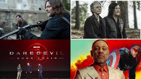 TWD: Daryl Dixon S2 & Daredevil Born Again MCU Release News #daryldixonseason2