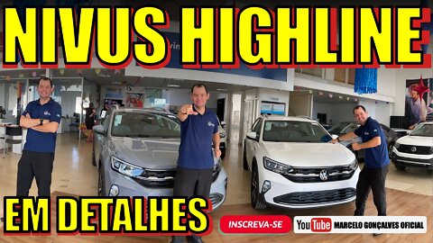 Nivus Highline 2023 em detalhes que ninguém mostra!