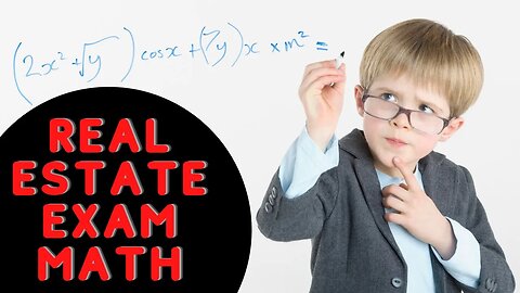 Real estate exam prep math webinar