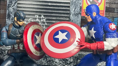 The Making Of Stop Motion: Captian America vs Captian America - Comic Vs Movie